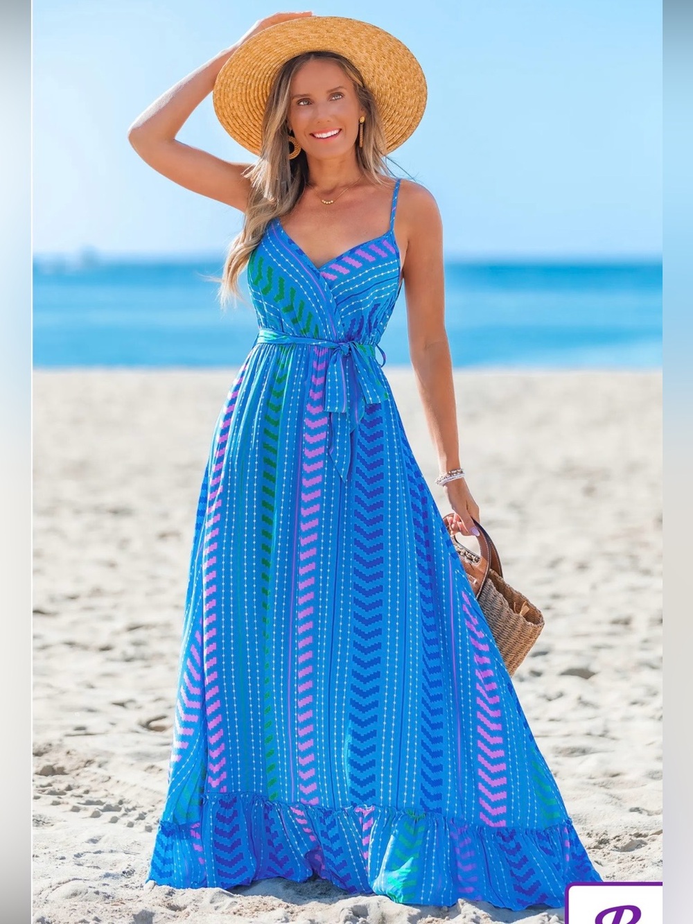 Moonlit Stroll Boho Maxi Dress